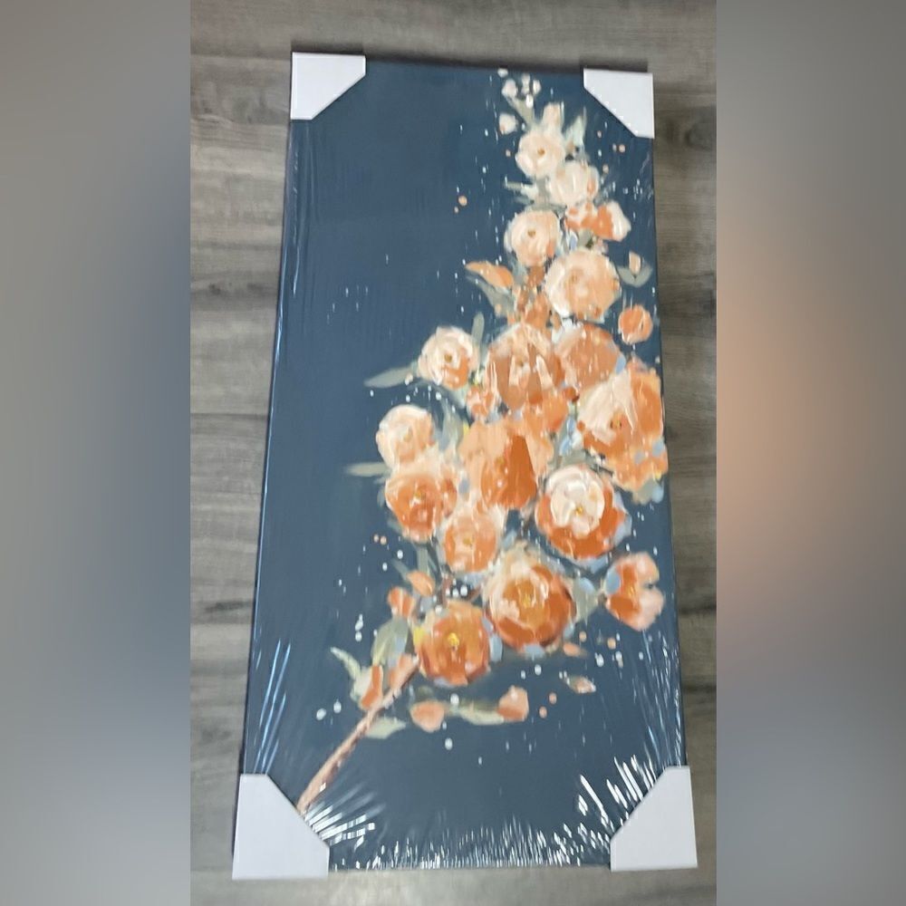 NEW! Marigold Radiance Artwork From Far East Collection 31.5” x 15.67” x…
